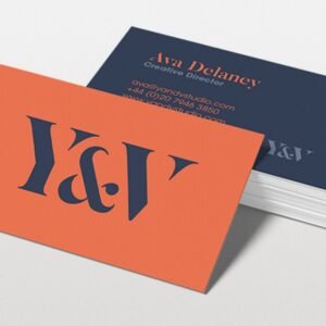 Textured Business Cards
